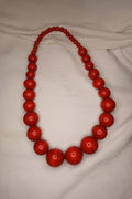 Wooden Beaded African Necklace